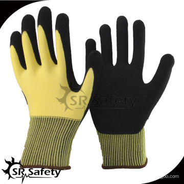 SRSAFETY 2016 15 gants de sécurité jaune Jaune, gants tricotés à la main à la vente